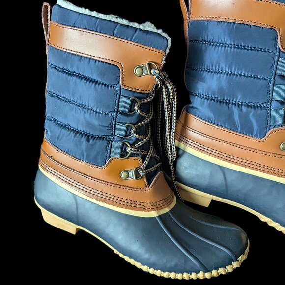 Lands End Insulated Boots Wmns 7 EUC - Picture 3 of 6